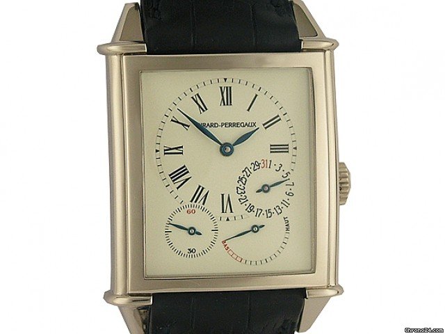 Girard Perregaux Vintage 1945 XXL 18kt Wei gold 37x36mm