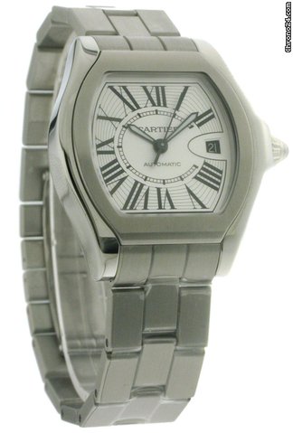 replica Cartier Roadster Large Mens Steel Date Automatic W6206017 WATCHES 1 