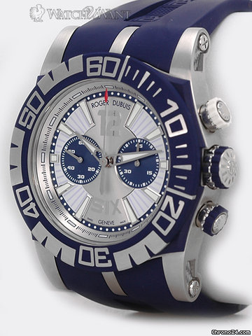 replica Roger Dubuis Easy Diver Automatic Sympathie Chronograph - Japan Blue Special Limited Edition 280 Pieces - Reference SED46-78-9D- 00/03A01/A - Boxes/Papers & As-New WATCHES 1 