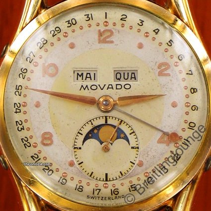 replica Movado Celestograph triple date  Moonphase Calendar WATCHES 1 