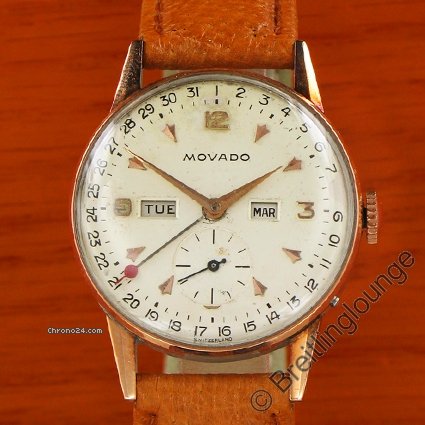replica Movado Calendograph triple  Calendar WATCHES 1 