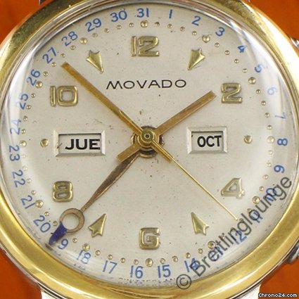 replica Movado Calendograph triple  Calendar WATCHES 1 