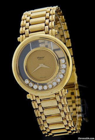 Chopard Yellow Gold Happy Diamonds 21/3019-23