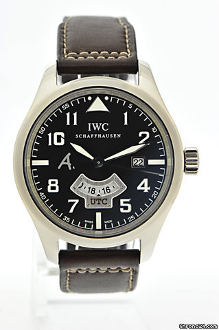 IWC Fliegeruhr UTC Edition Antoine De Saint Exupery 18 K Wei gold
