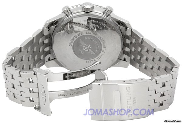 replica Breitling Navitimer World Mens Stainless Steel Watch with Silver Dial A2432212-G571SS WATCHES 1 
