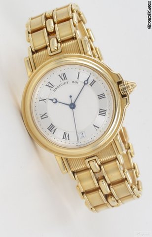 Breguet Marine Automatik Date 18 k 750er Gold