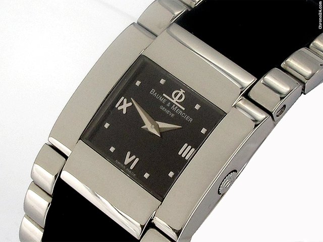 Baume & Mercier "Catwalk Lady" Edelstahl/Kautschukband