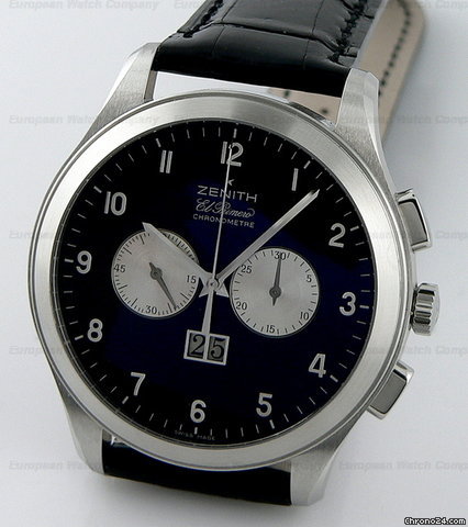 Zenith Grande Class Black Chronograph