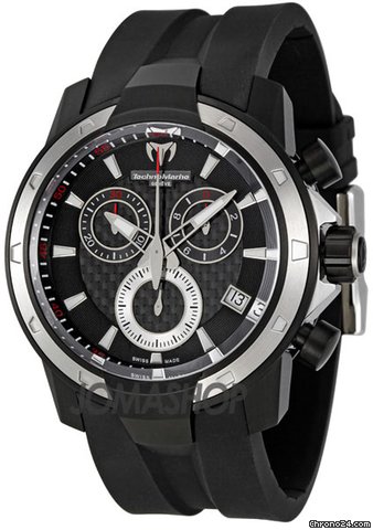 Technomarine UF6 Black Dial Chronograph Mens Watch 609024