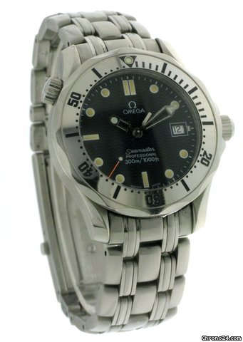 replica Omega Seamaster 300M diver Medium lady Steel 36mm ladies WATCHES 1 