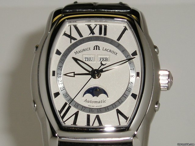 Maurice Lacroix Masterpiece Phase de Lune Tonneau. NEW