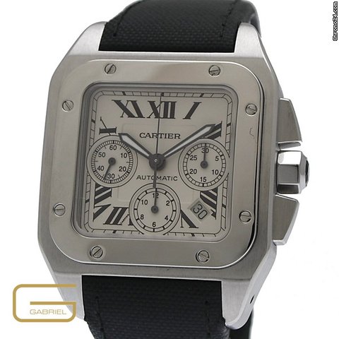 Cartier Santos 100XL Chronograph