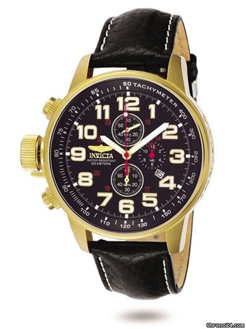 Invicta Lefty 3330 Fliegerchrono