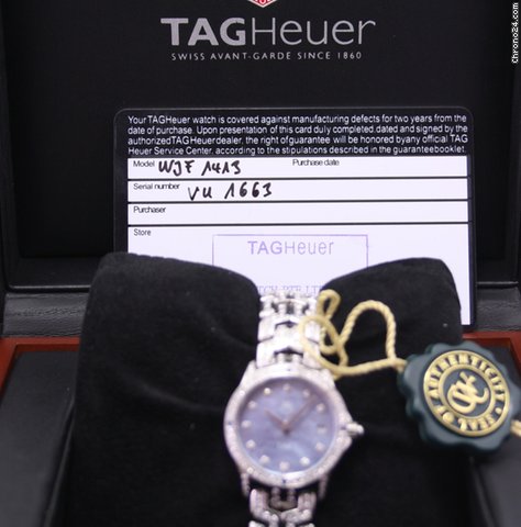 replica TAG Heuer River of Diamonds NEU mit Box und Papieren WATCHES 1 