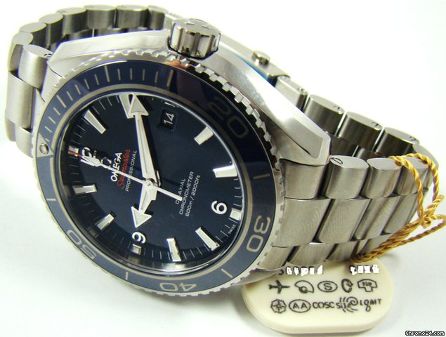 Omega Seamaster Planet Ocean Liquidmetal Titanium 45.5mm
