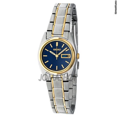 Seiko Blue Dial Two-tone Ladies Watch SXA120P1