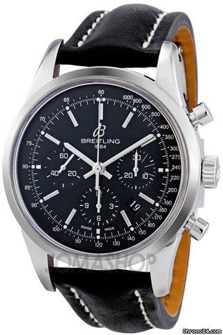 Breitling Transocean Chronograph Mens Watch AB015212-BA99BKLD