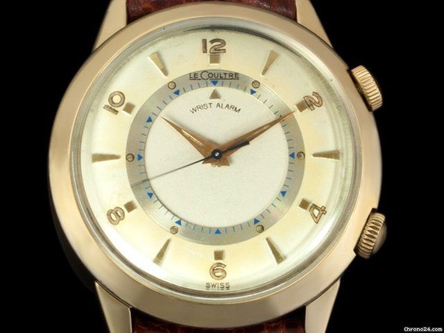 replica Jaeger-LeCoultre 1956 JAEGER-LECOULTRE VINTAGE Mens Memovox WRIST ALARM - 10K WATCHES 1 