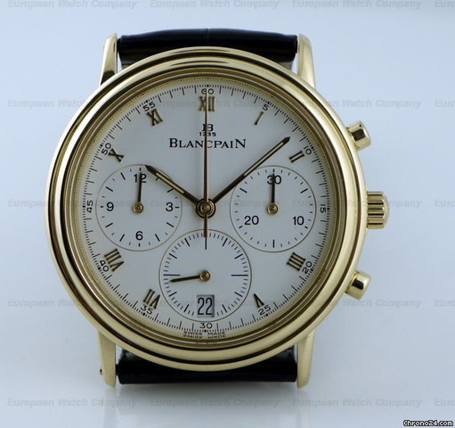 Blancpain Villeret Chronograph 34mm YG