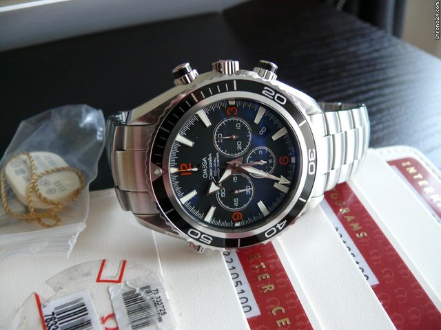 replica Omega Seamaster Planet Ocean Chronograph WATCHES 1 