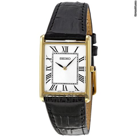 Seiko Silver Dial Gold-tone Ladies Watch SFP608
