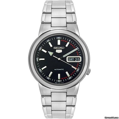 Seiko 5 Automatic Black Dial Mens Watch SNXE99