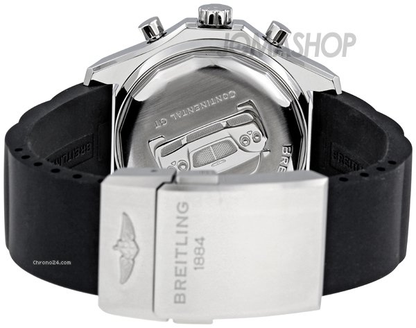 replica Breitling GT Racing Automatic Chronograph Black Rubber Strap Mens Watch 1336313-B960BKRD WATCHES 1 