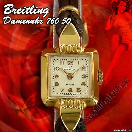 Breitling Cadette  NOS elegante Damen- Armbanduhr