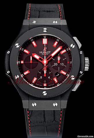 Hublot Big Bang "Red Magic" Vendome Boutique Edition All Black RARE