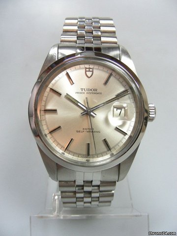 Tudor Prince oysterdate acier/silver 38mm