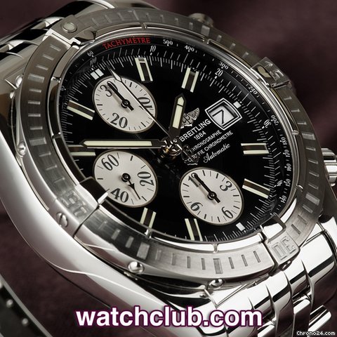 replica Breitling Chronomat Evolution - Steel Chrono WATCHES 1 