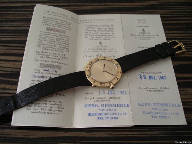 Corum Romulus, das Original 1962