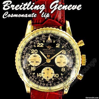 Breitling Cosmonaute 809 die weltweit einzige in 18 Kt Gold
