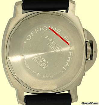 replica Panerai Gent's Titanium 44mm  PAM 93 Luminor Marina Power Reserve WATCHES 1 