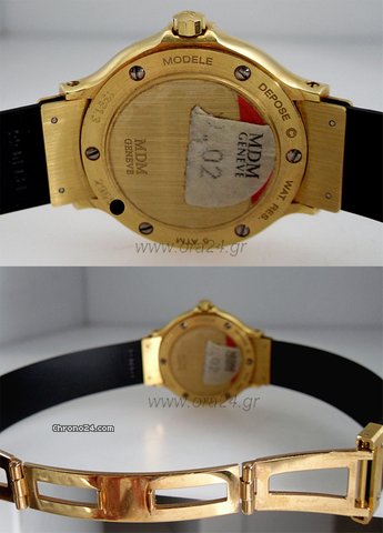 replica Hublot Classic Lady Date 18k Gold Unworn WATCHES 1 