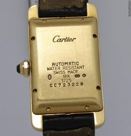 replica Cartier Tank Americaine 18Kt.Automatik '99 EU 28x40mm WATCHES 1 
