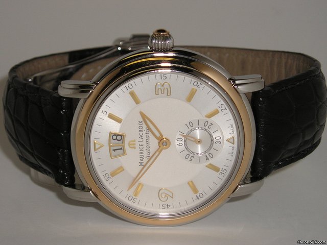 Maurice Lacroix Masterpiece Grand Guichet. Gold/steel