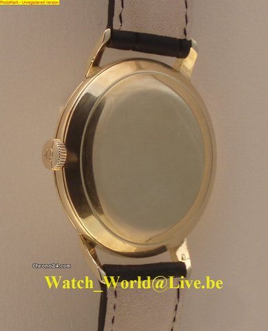 replica Omega Rare solid 18k gold dresswatch (Year: 1951) - Perfect WATCHES 1 