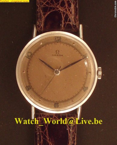 Omega Rare man's dresswatch (Year: 1943) - Perfect