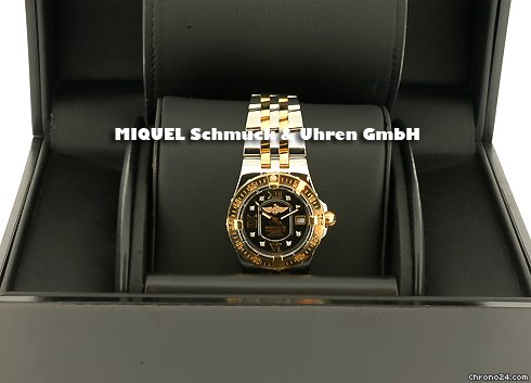 replica Breitling Starliner Dame Stahl/Gold Diamanten (ungetragen) WATCHES 1 