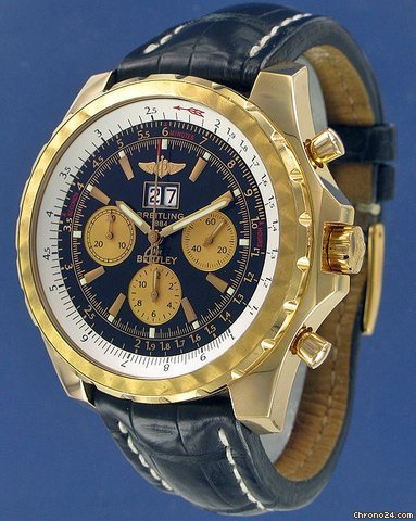 replica Breitling Bentley 6.75 Limited Edition Red / Pink Gold WATCHES 1 