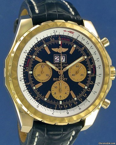 Breitling Bentley 6.75 Limited Edition Red / Pink Gold