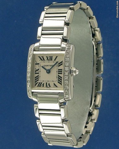 replica Cartier Tank Francaise Diamonds WATCHES 1 
