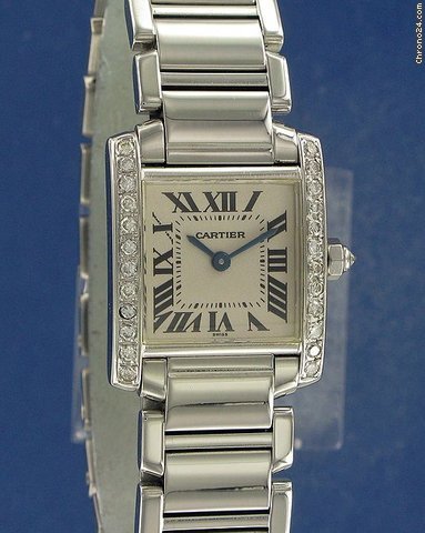 Cartier Tank Francaise Diamonds