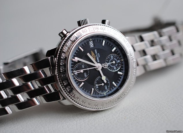 Breitling Longitude Astromat sportliche Edelstahl Herrenuhr