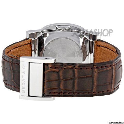 replica Bedat & Co No. 8 Diamond Pink Strap Black Ladies Watch 838.040.300 WATCHES 1 