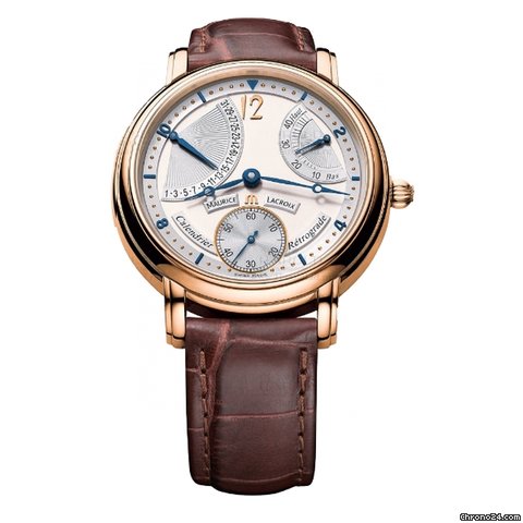 Maurice Lacroix Uhren Masterpiece Calendrier Retrograde, MP7068-PG101-190