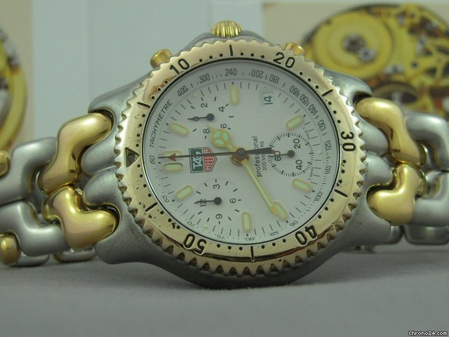 TAG Heuer SEL quartz chronograph
