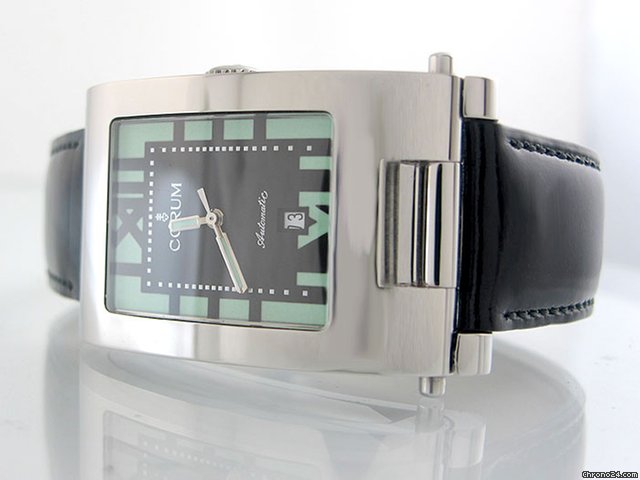 replica Corum TABOGAN Wende Uhr Edelstahl/Leder WATCHES 1 