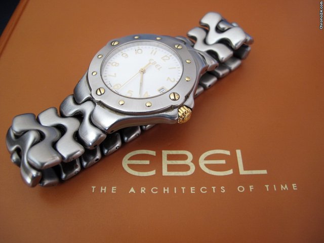 Ebel SportWave Stahl/Gold Herrenuhr
